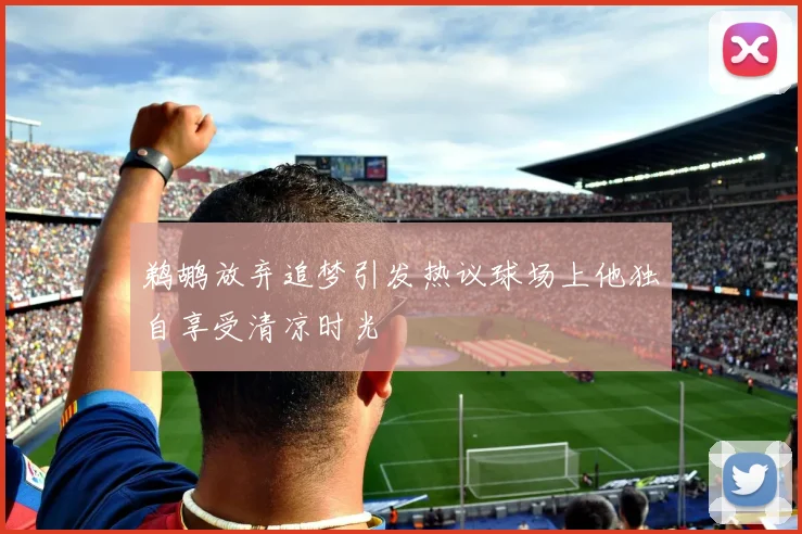 鹈鹕放弃追梦引发热议球场上他独自享受清凉时光